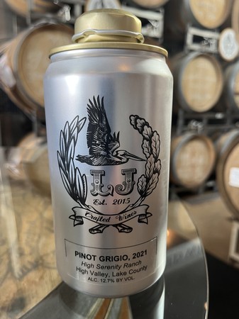Pinot Grigio, 2021, High Serenity Ranch, High Valley, Lake County